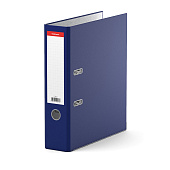 Папка-регистратор ERICH KRAUSE "Стандарт", А4, с покрытием из ПВХ, 70 мм, синяя, 271